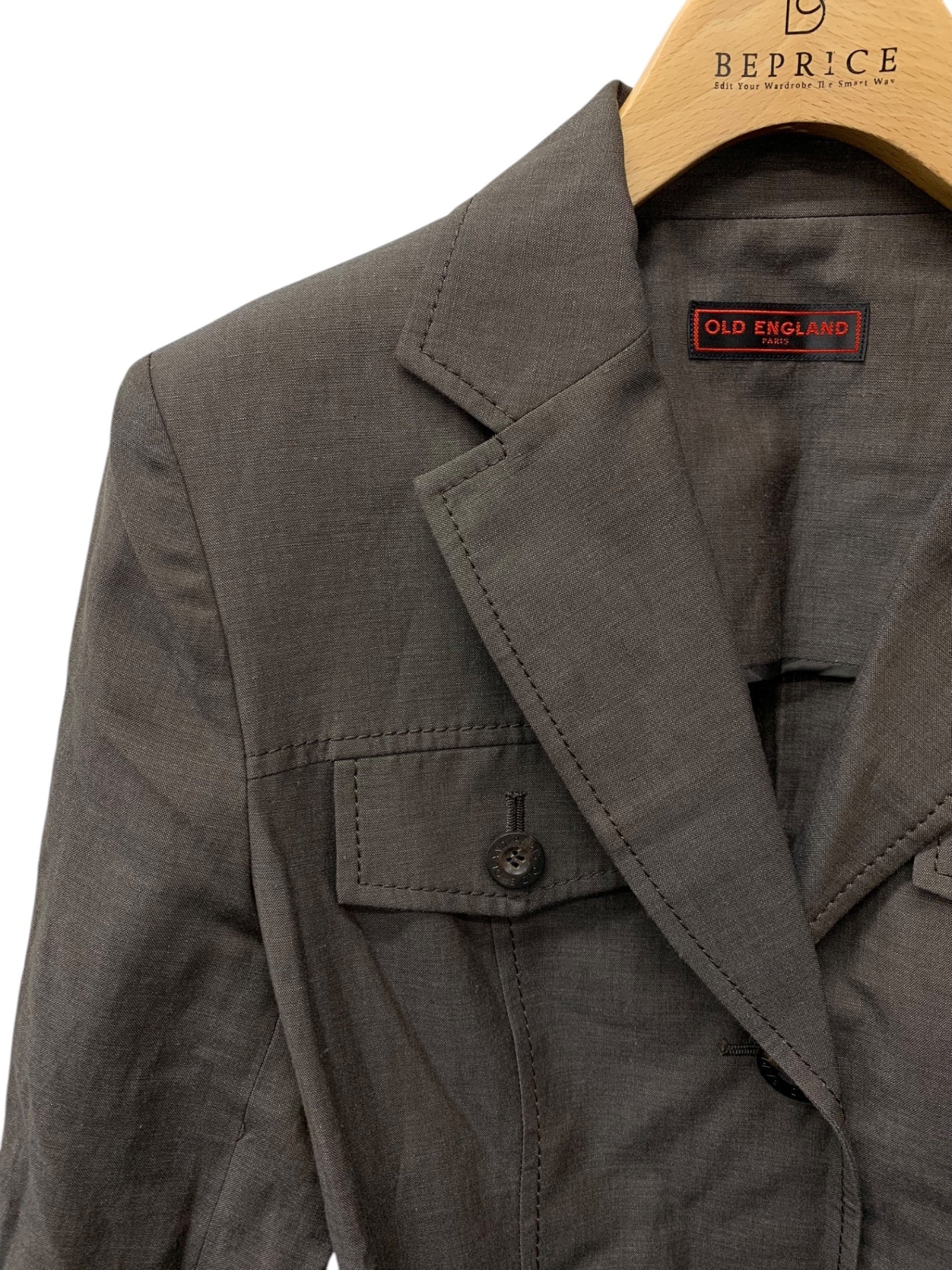 オールドイングランド 21410443 ブラウス 36 ブラウン ミリタリー IT19FCE78A0K 【SALE】