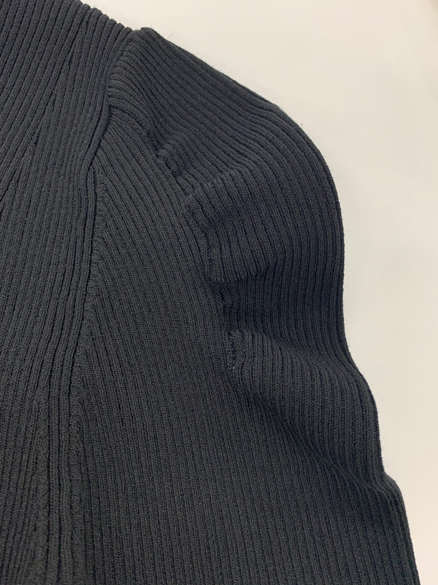 セルフォード CWNT232033 ニットセーター 36 ブラック パフスリーブ ITCEXSMBZN4W