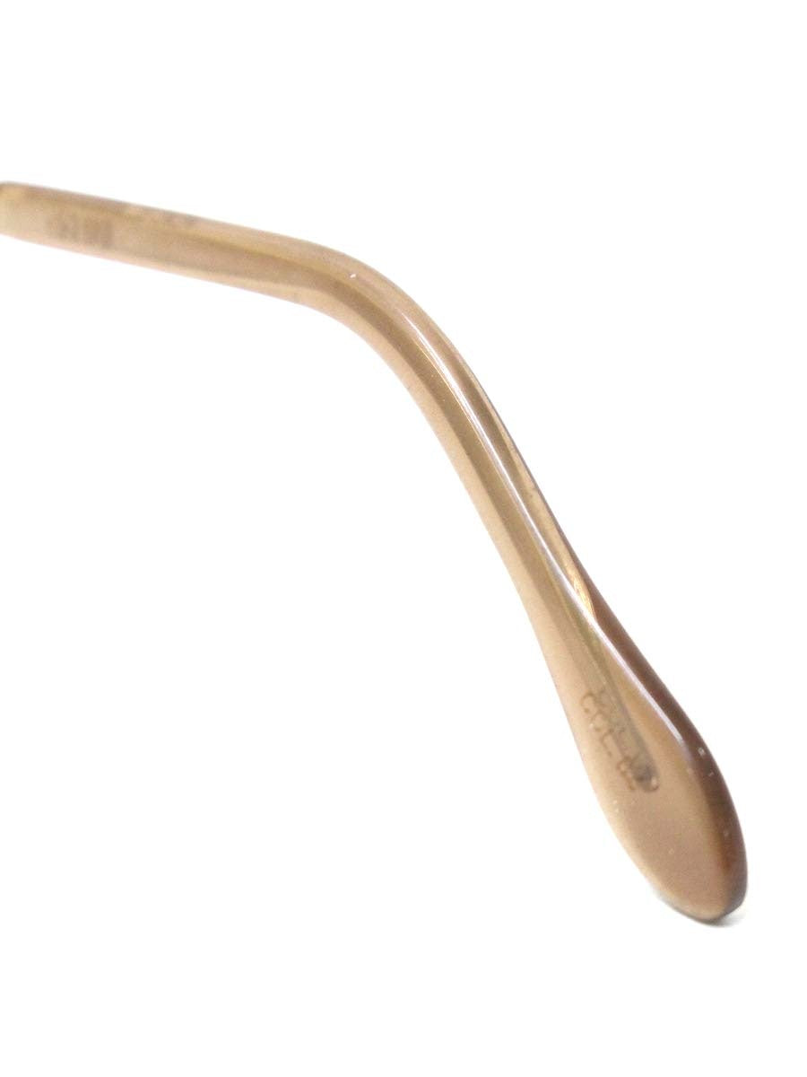 カザール MOD305 メガネ ブラウン コンビフレーム スクエア ITF87SU3SVXW