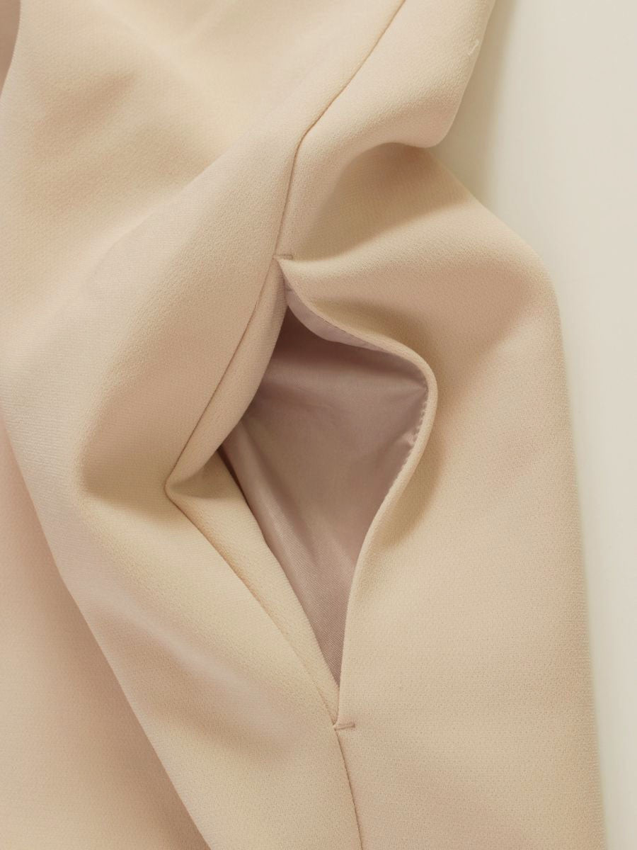 ソージュ 2WAYワンピース S-00-OP-001 XS ベージュ Vネック ITVTOCS71WLT 【SALE】