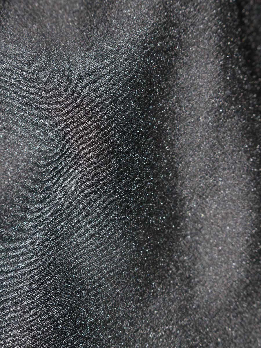 エムズグレイシー 110104 シャツ ブラウス 38 ブラック フリル カメリアボタン ITDH9N0H23KU