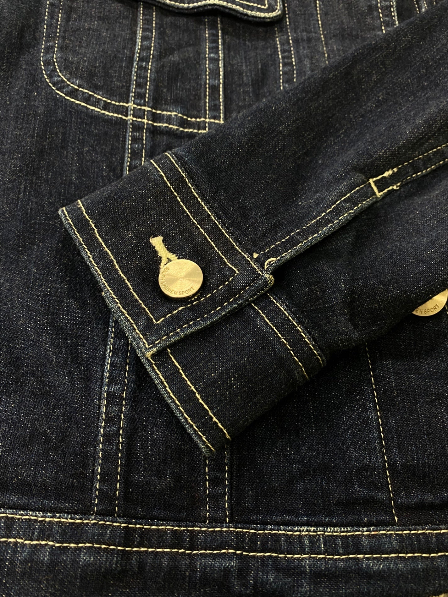 ラルフローレン スポーツ JK RL IM 4102 デニムジャケット 9 ネイビー ITOSK5VW68KQ