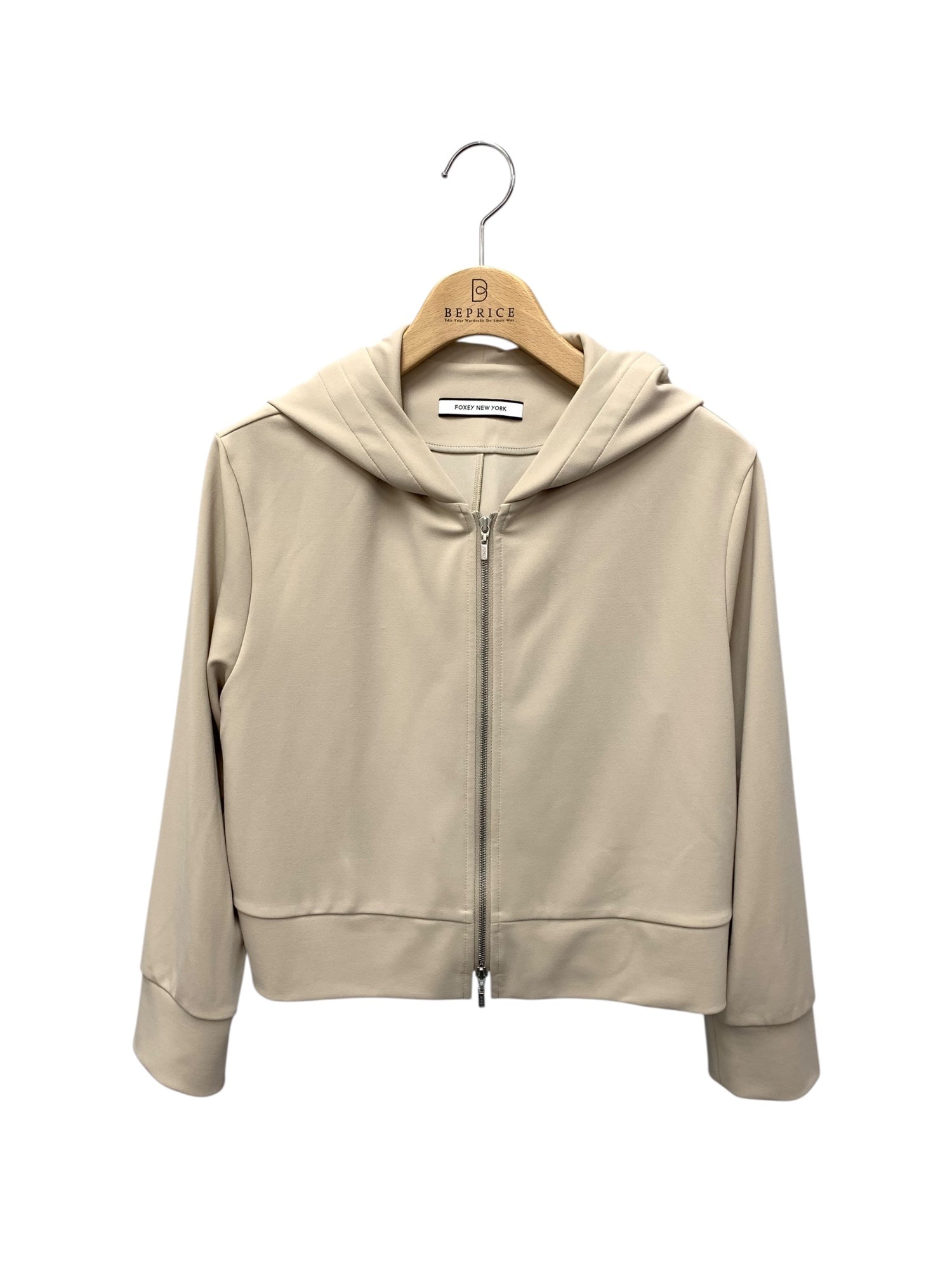 美品＊FOXY NEW YORK フォクシーニューヨーク　パーカー　ベージュ フォクシーニューヨーク パーカー 40 M - 美品＊FOXY NEW YORK