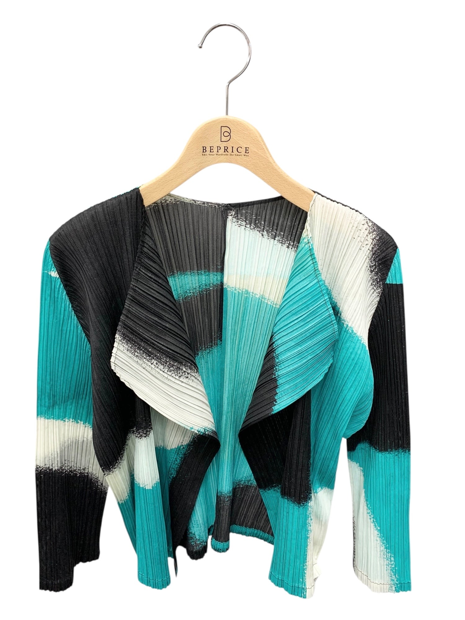 PLEATS PLEASE 多色プリーツカーディガン