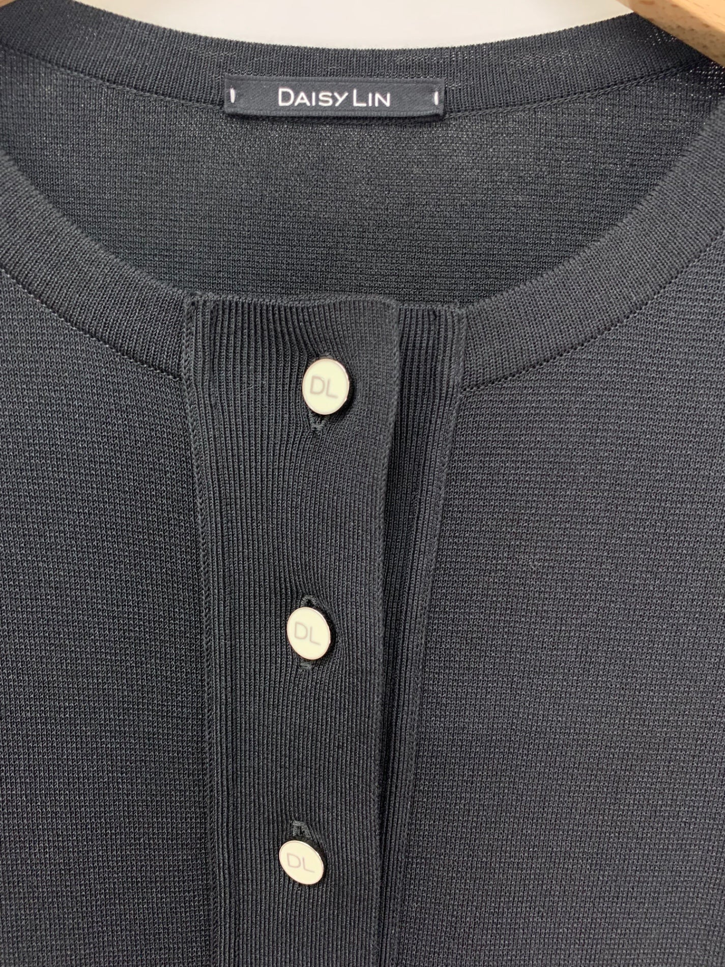 デイジーリン 06244 ニットトップス 40 ブラック ITT2TVXIUB2I