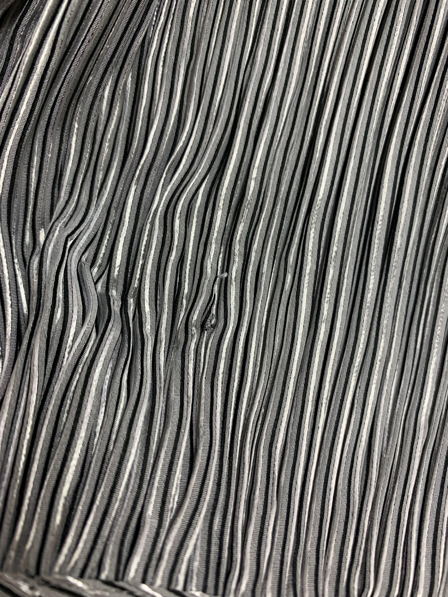 イッセイミヤケ IM11FD236 ジャケット 2 グレー プリーツ ストライプ ITZUIQU4MYA4