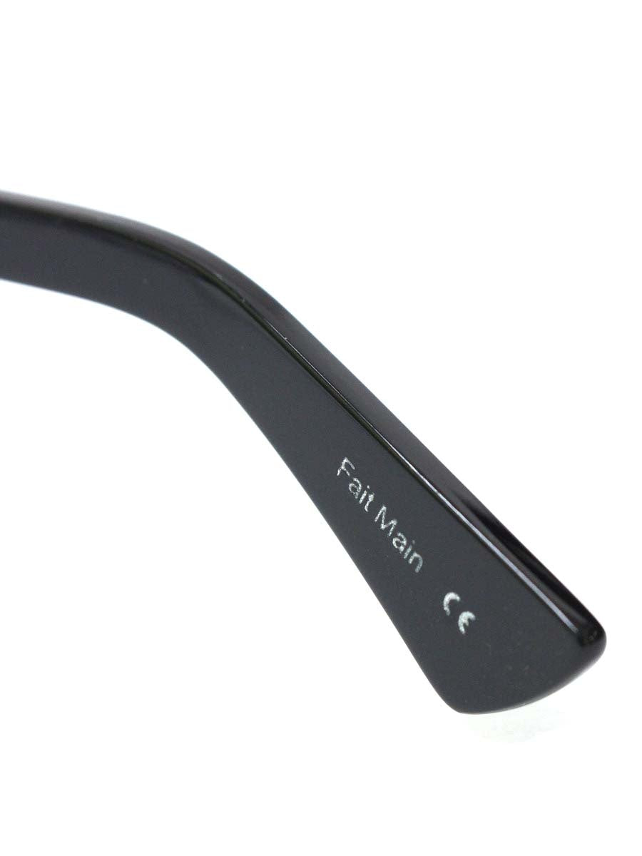 レスカルネティエ Lesca mod.Clay Col.10 メガネ ブラック セルフレーム フルリム ティアドロップ ITQFRJ6SPQLW