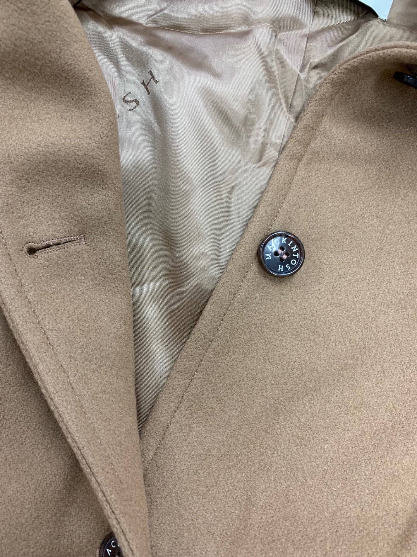 マッキントッシュ G6B14-213-40 コート 8 ブラウン ウール ITAIAHG7MUXS