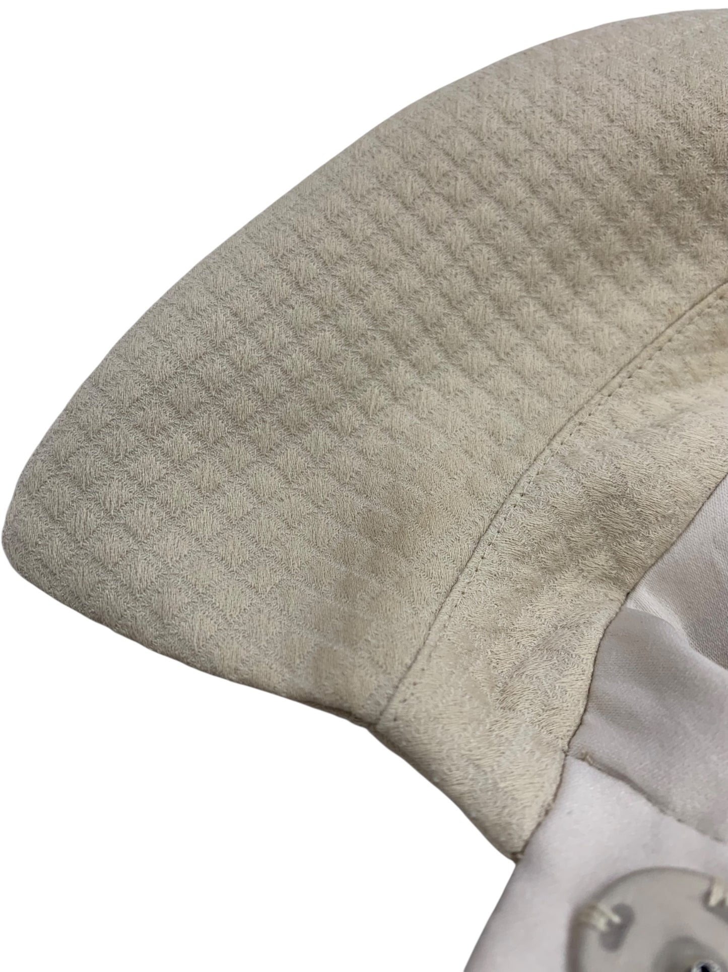 エムズグレイシー 511120 花ボタン付き正統派ワンピース 38 ベージュ グログランリボン ITBYX9WJYV88 【SALE】