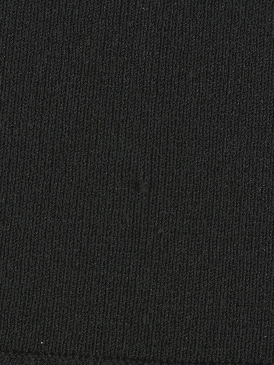 スーパービューティー ワンピース 38 ブラック ニット 袖レース リボン ITRLHB7FPU74