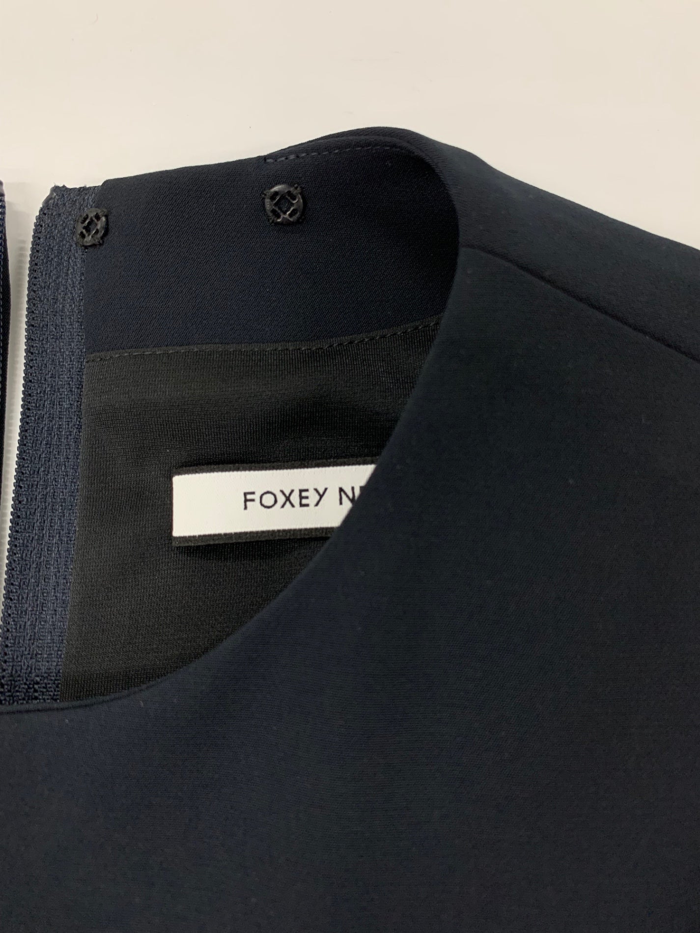 フォクシーニューヨーク Petit Noir ALICE 39519 ワンピース 38 ネイビー 2019年増産品 ITEES4LYNND7