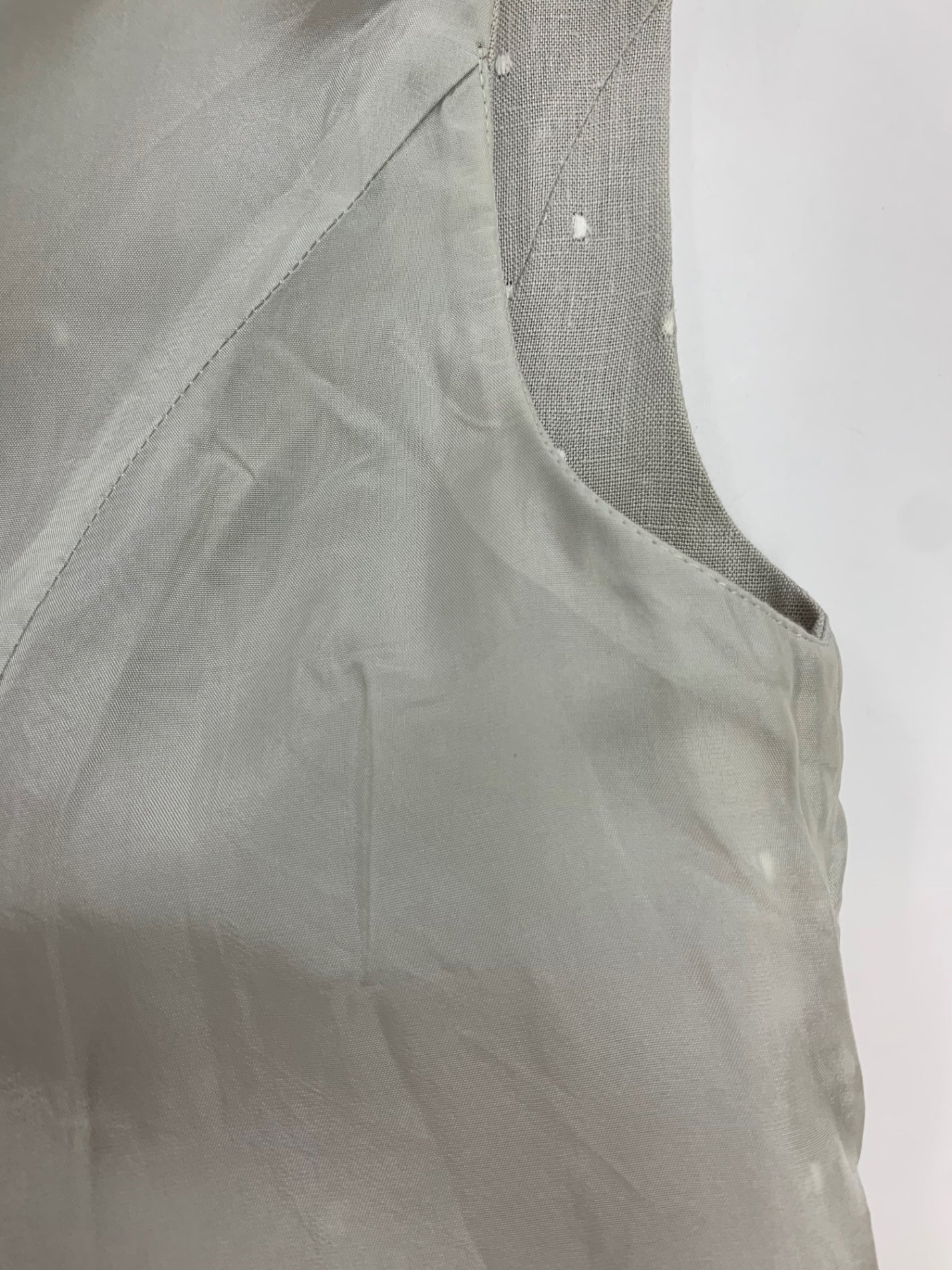 フォクシーブティック Dress Linen Sucre 35399 ワンピース 38 グレー ITV3S30BEUIG