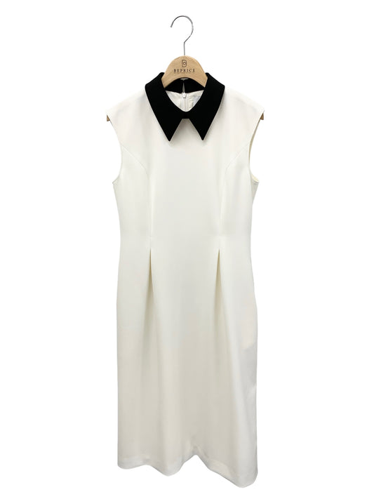 ルネ Collar Dress 5416210 ワンピース ドレス 36 ホワイト カラードレス タックフレア ITV6G66YDMXB