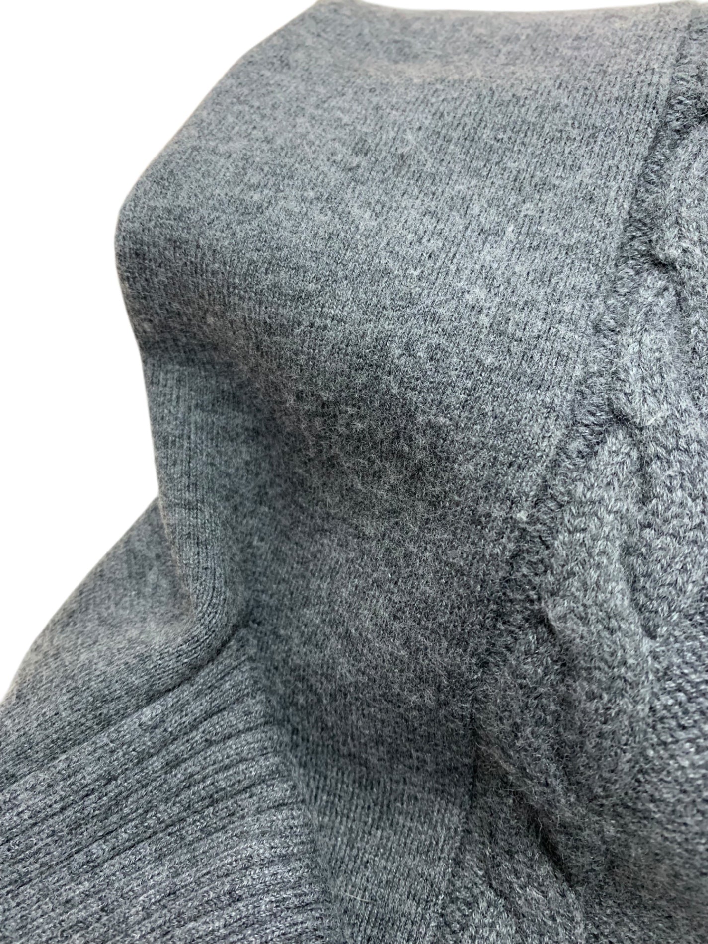 アンスリード STICH CABLE ASYMME LAYERED SK 522340803001-01 スカート 38 グレー 23AW ITUFRW8HSQM0