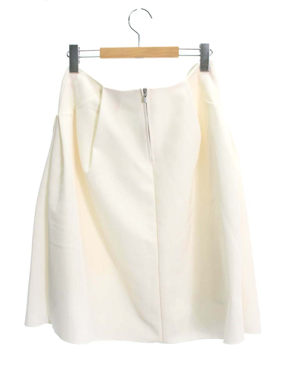 フォクシーニューヨーク Skirt Irips Flare 36424 スカート 42 ホワイト 2018年増産品 ITBBT7YG3744