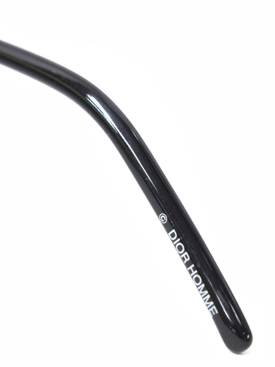 ディオールオム TIE87-S メガネ ブラック 眼鏡 ロゴ ITQ34H9V12QO 【SALE】