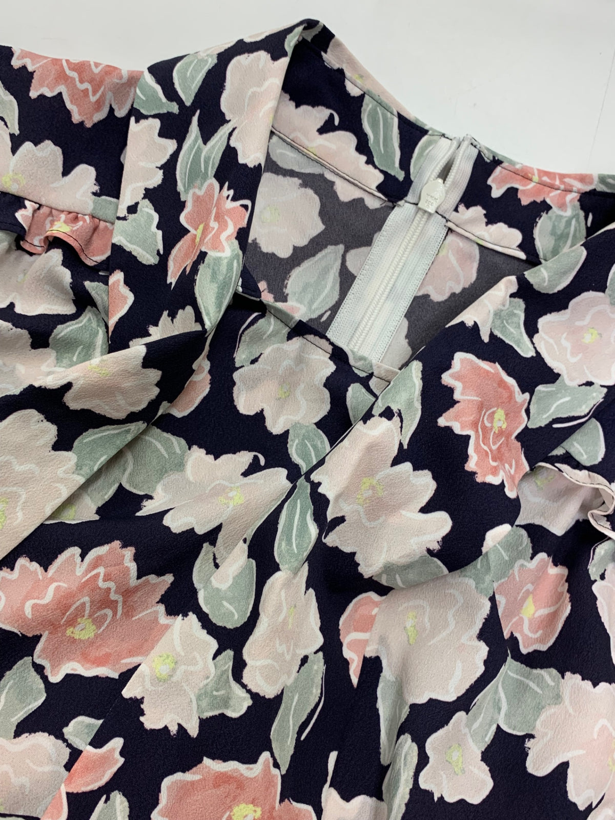 ルネ 6516170 ワンピース 34 ネイビー 花柄 ITAXBZO6H1CW