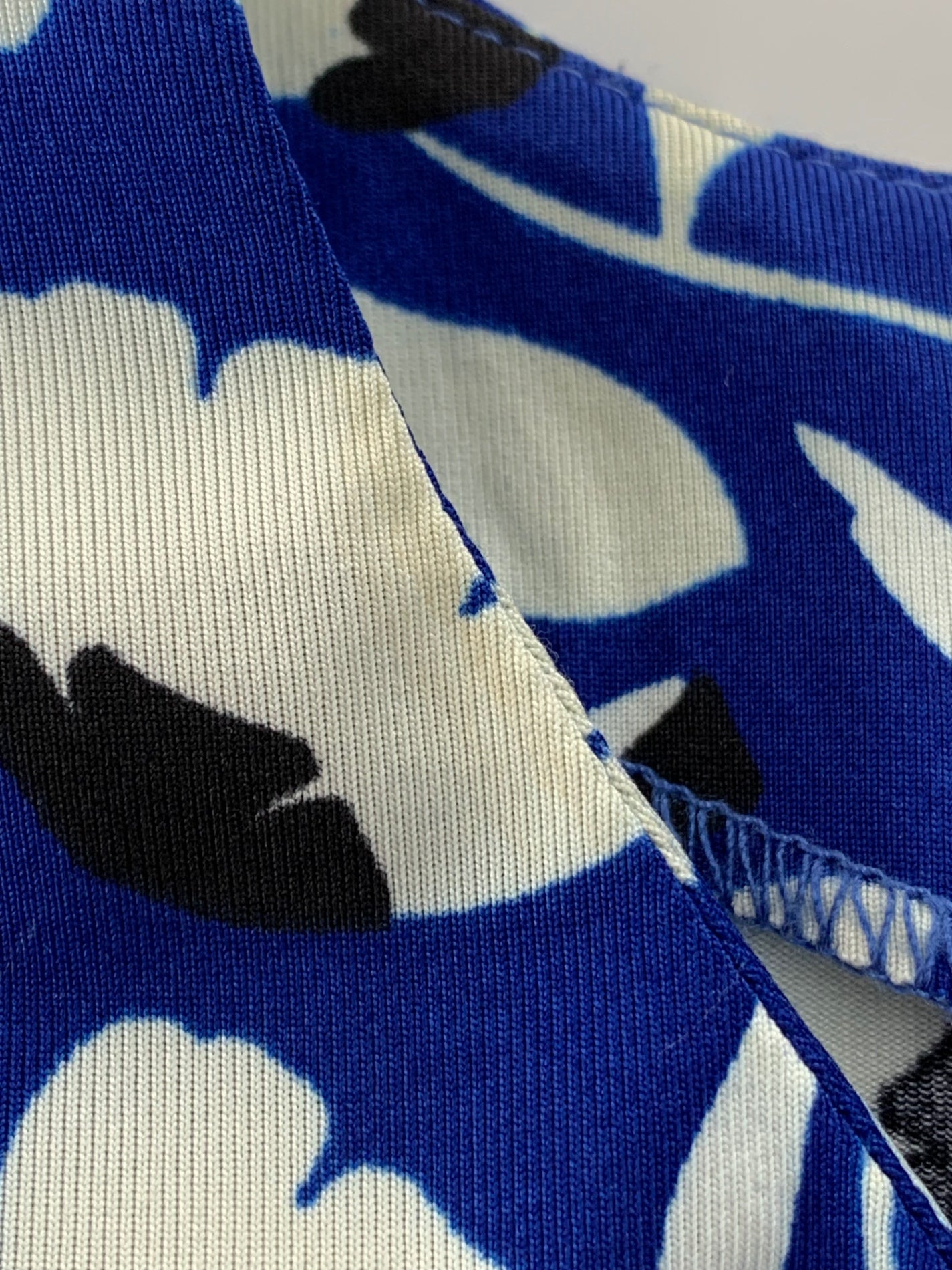 スーパービューティー トップス 42 ブルー 花 ビジュー ITEER96QDCAT