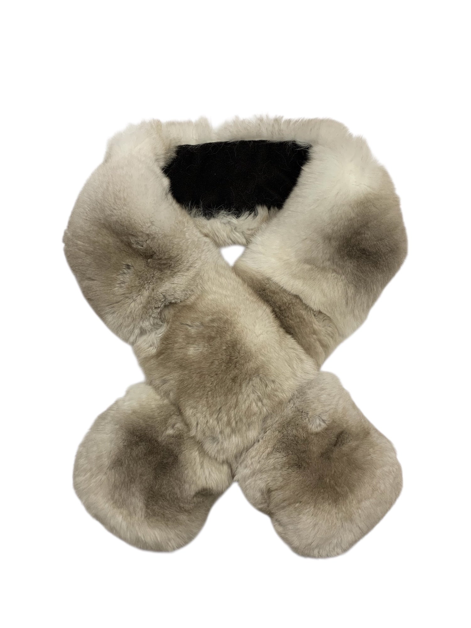 フォクシーブティック 24691 マフラー グレー チンチラファー ストール