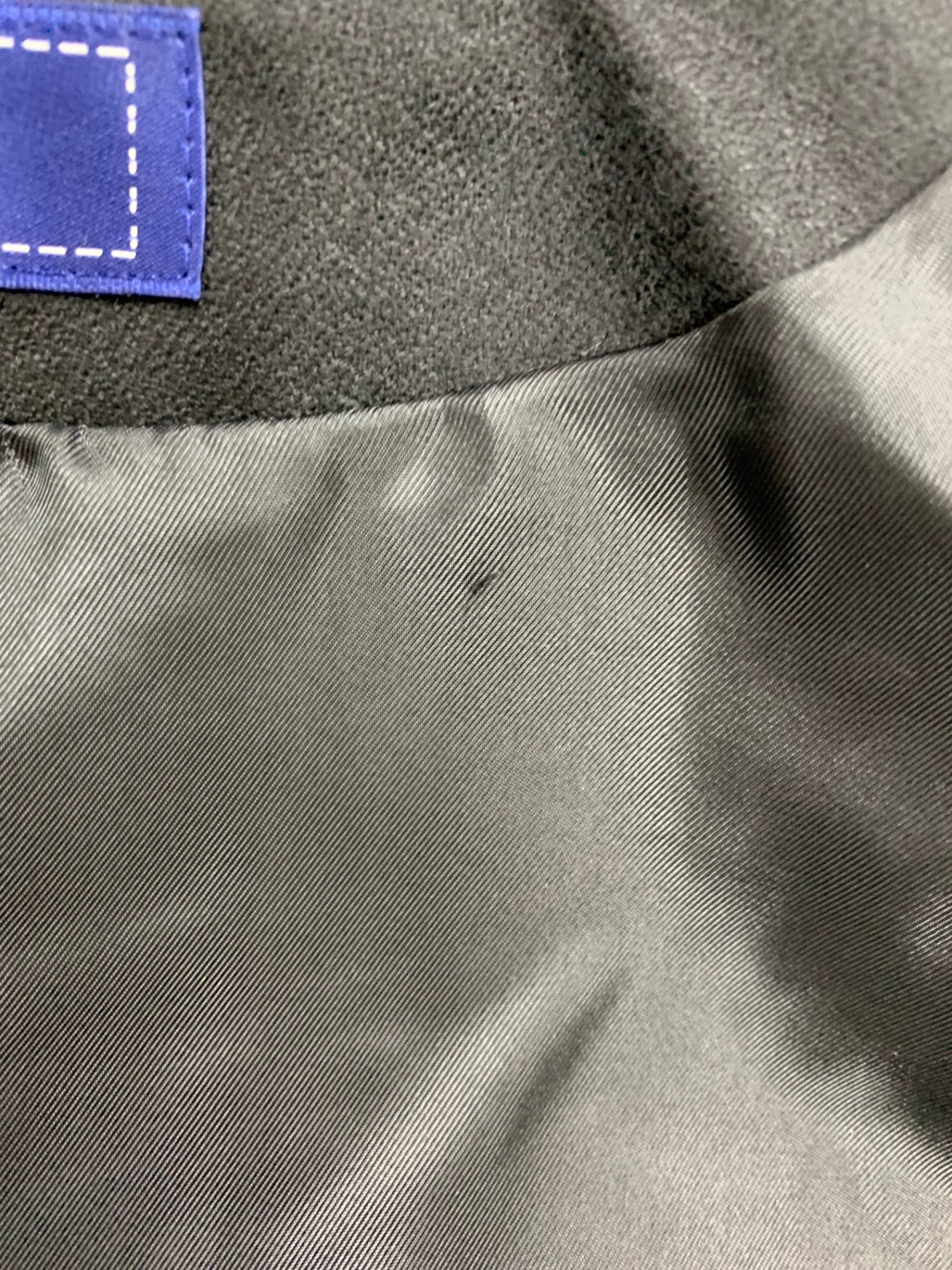 エムズグレイシー 019518 コート 38 ネイビー ツイード チェック柄 ITRNC4TGHRNW 【SALE】