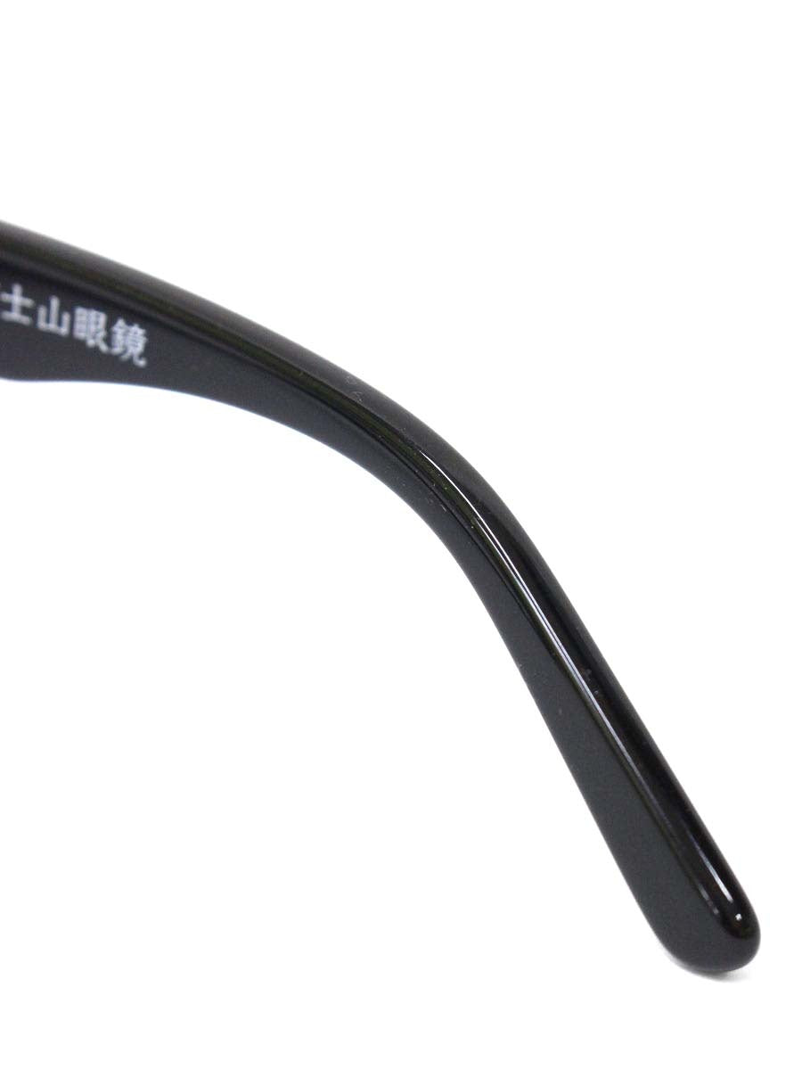 富士山眼鏡 PEDAN FJG0009 メガネ ブラック セルフレーム フルリム ウェリントン ITIC9546KFNK