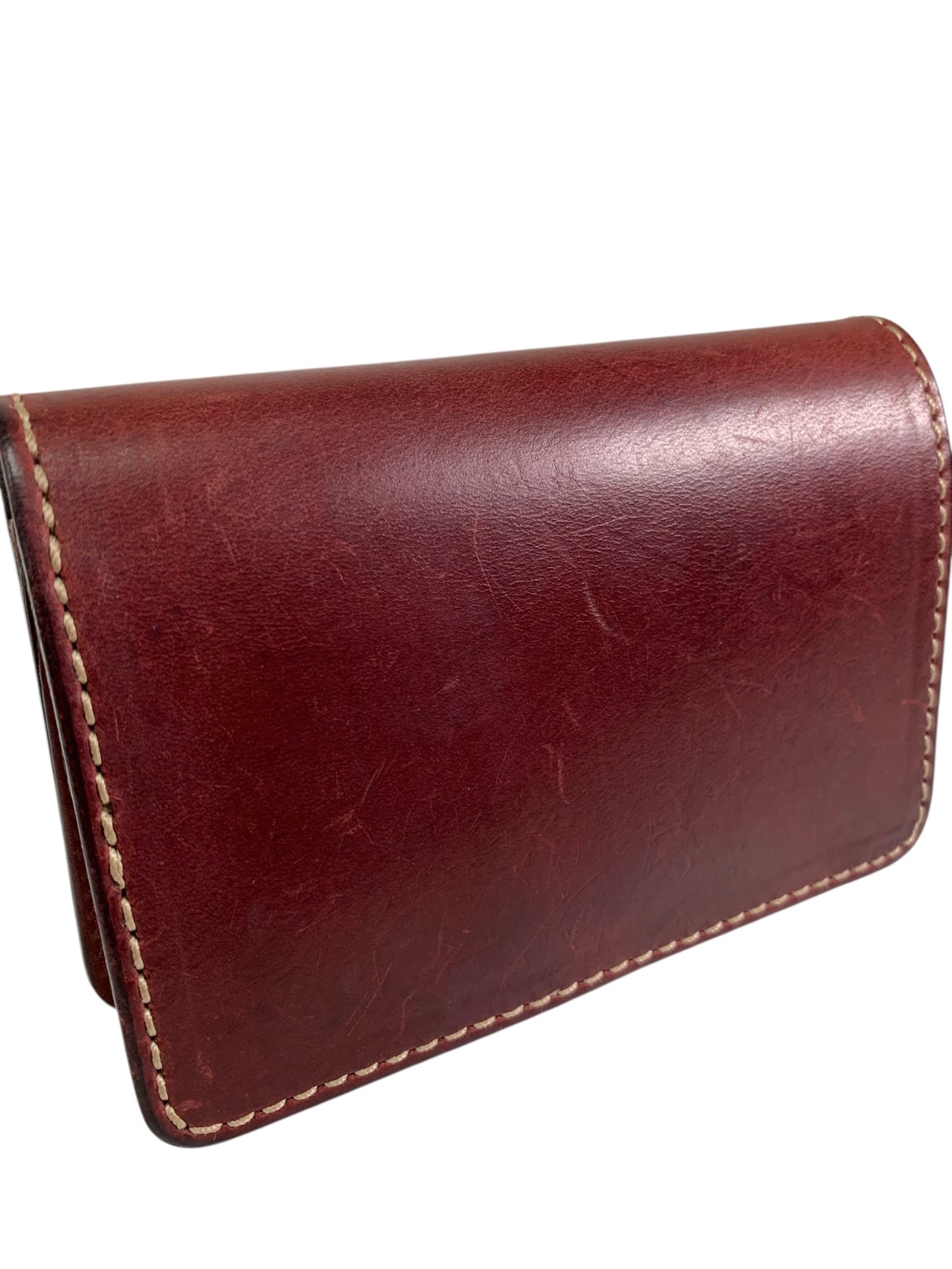 ファニー SUNSET BILLFOLD(サンセットビルフォード) 二つ折り財布 ワインレッド ラティーゴレザー ITJ88SRM9L1M