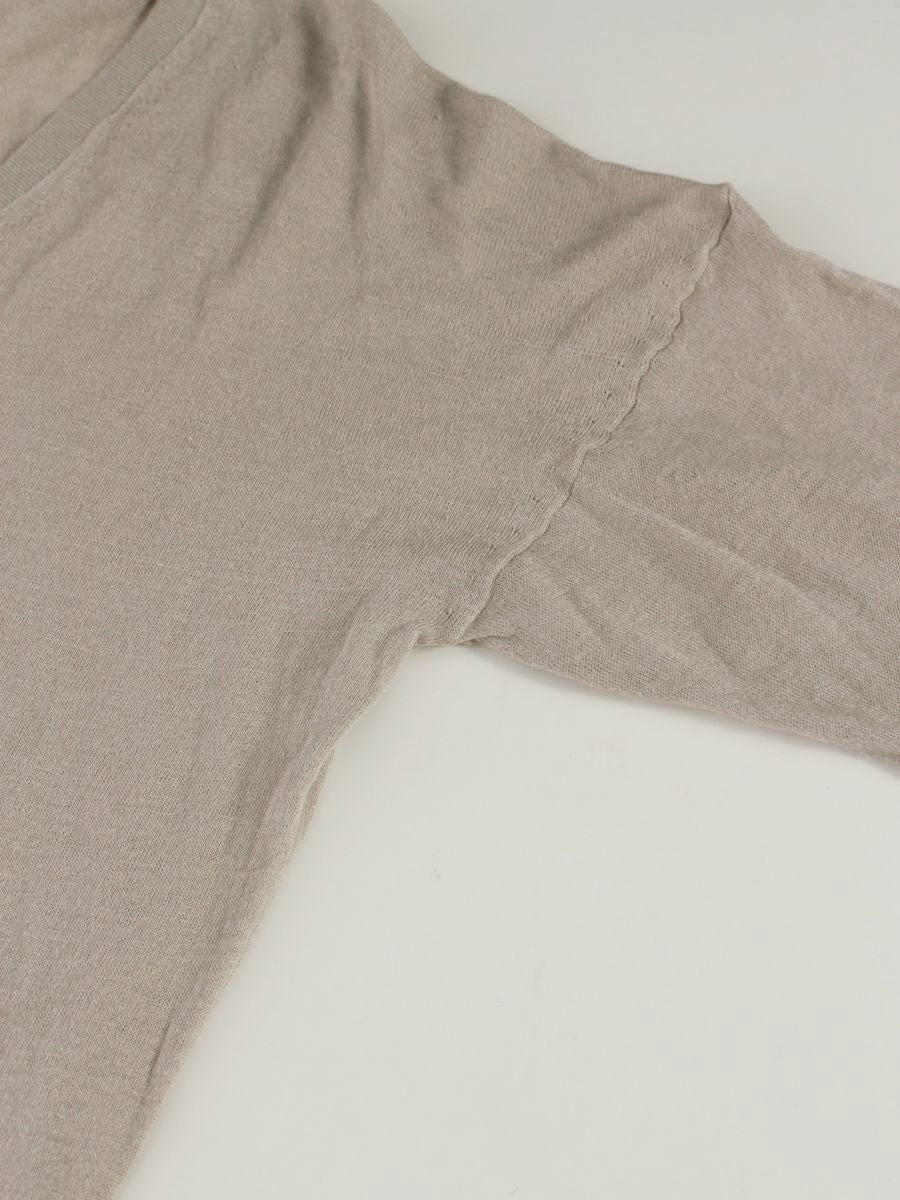 セオリーリュクス 03-0201720-315-038 リネンニット 38 ベージュ . IT8AT060WH86