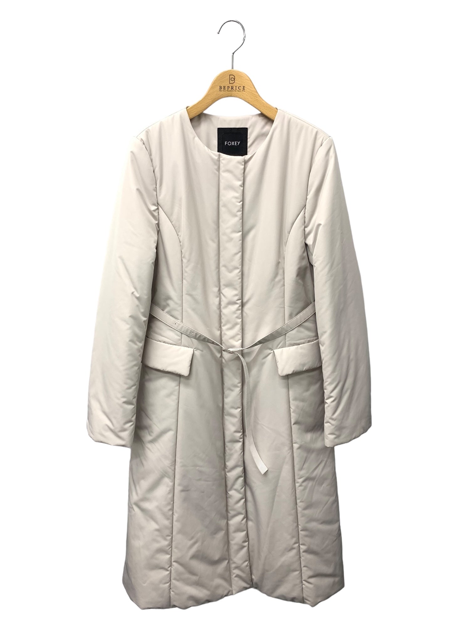 フォクシーニューヨーク collection Coat Viola 43086 40 グレージュ コート ヴィオラ |  中古ブランド品・古着通販ビープライス