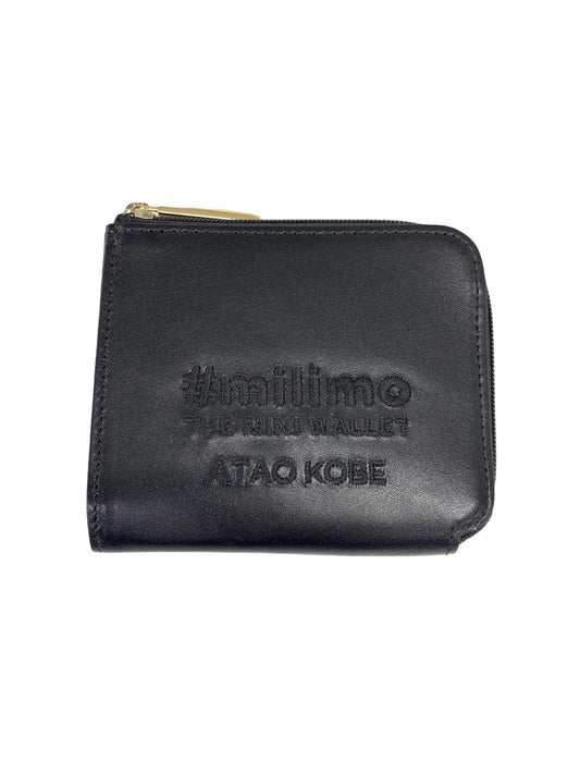 アタオ milimoプルマ ミニ財布 ブラック ITAU2X8VIHON