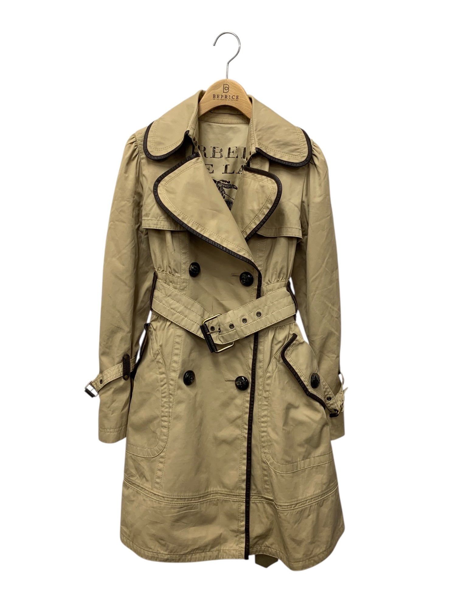 美品△BURBERRY BURBERRY LONDON ントレンチコート ベージュ 38 M