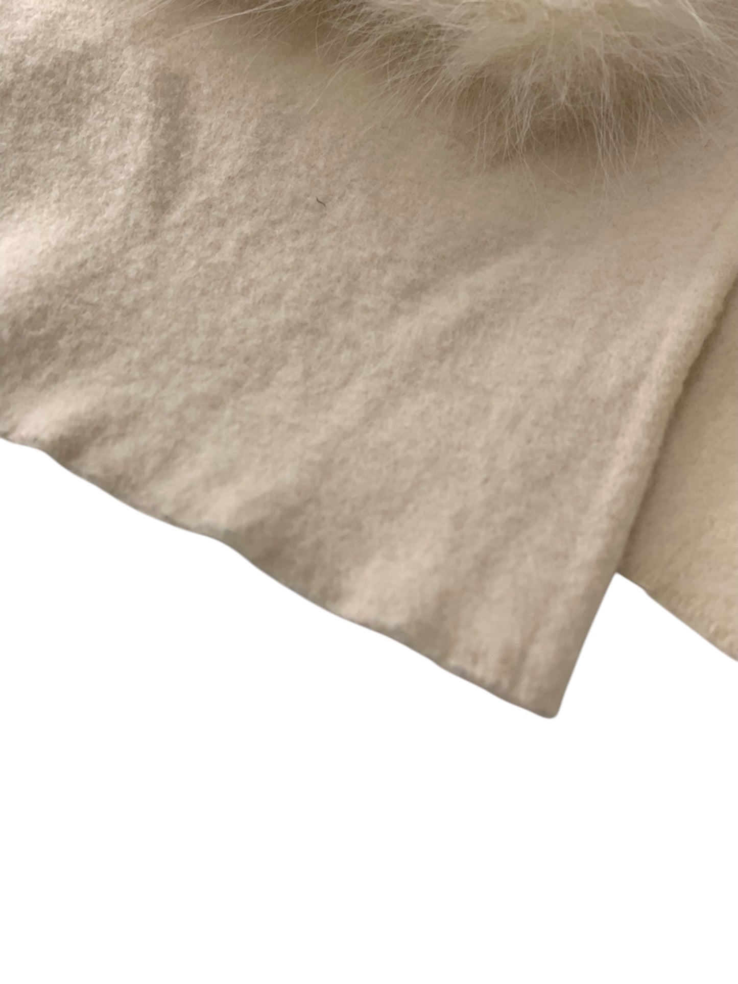 ダイアグラム 37384523 ポンチョ F ベージュ フォックスファー IT0W92Z49EP5