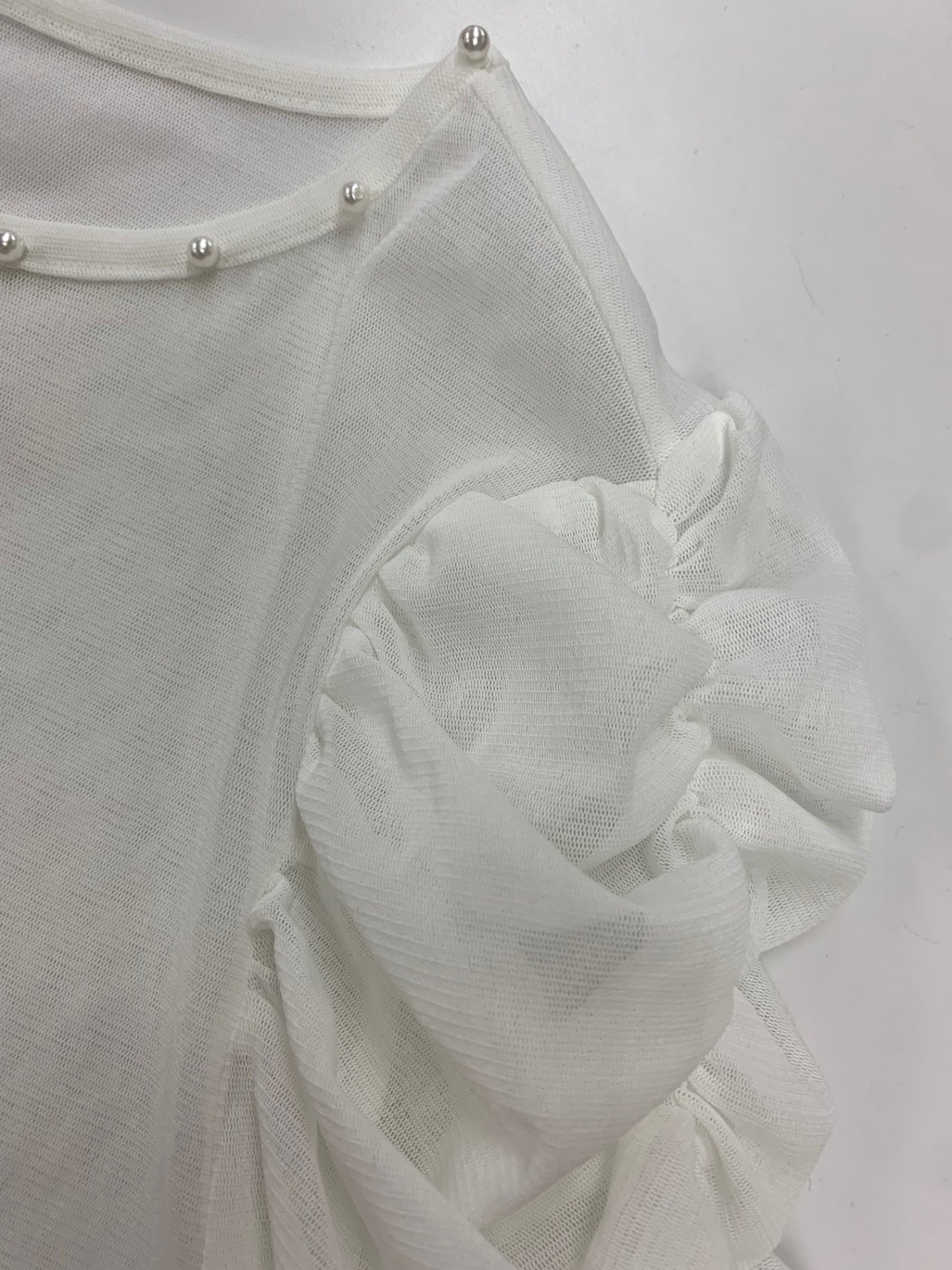 ルネ 6527070 ニット 36 ホワイト パール シャーリング ITYU1Y11QWRK