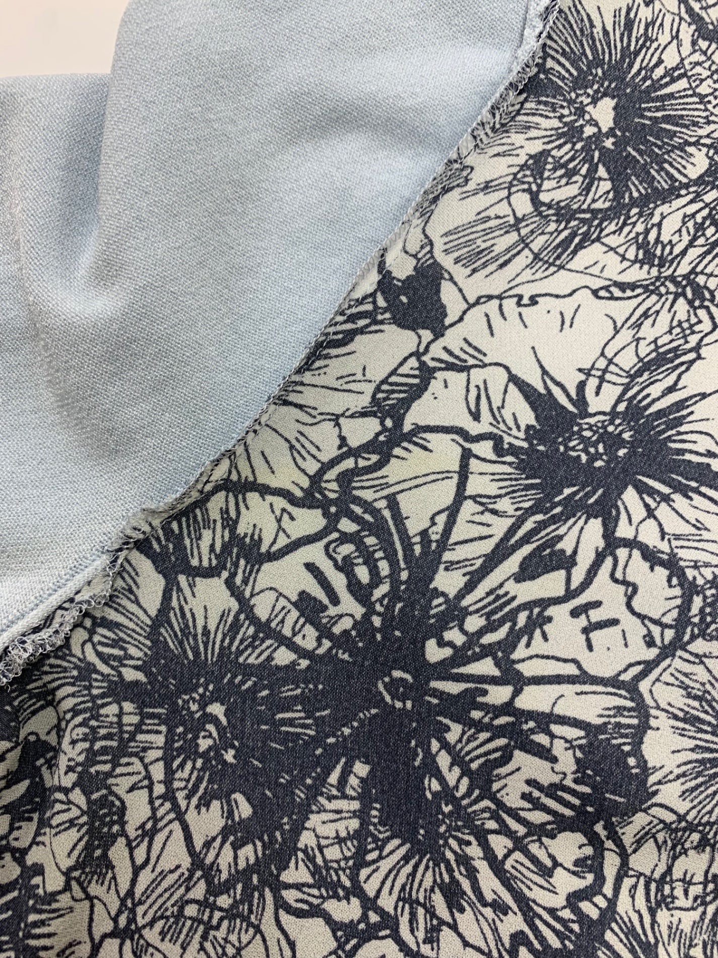 エポカ M5N33-182-22 M5N32-182-22 アンサンブル 40 ブルー カーディガン トップス セットアップ フラワーモチーフ ITVRBLP8Z0VM