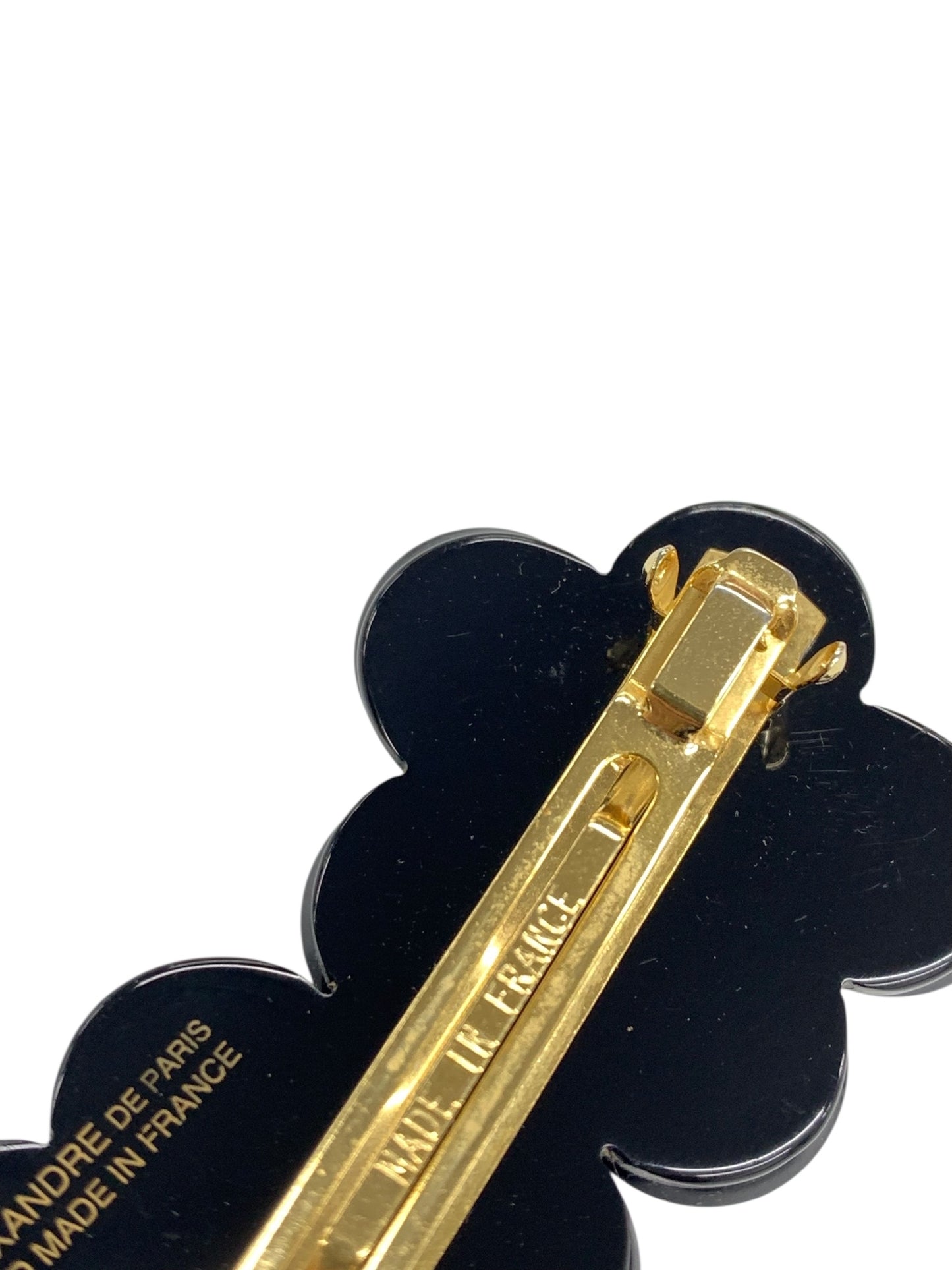 アレクサンドルドゥパリ バレッタ シルバー 花 スワロフスキー ITJ0GLPED7W8