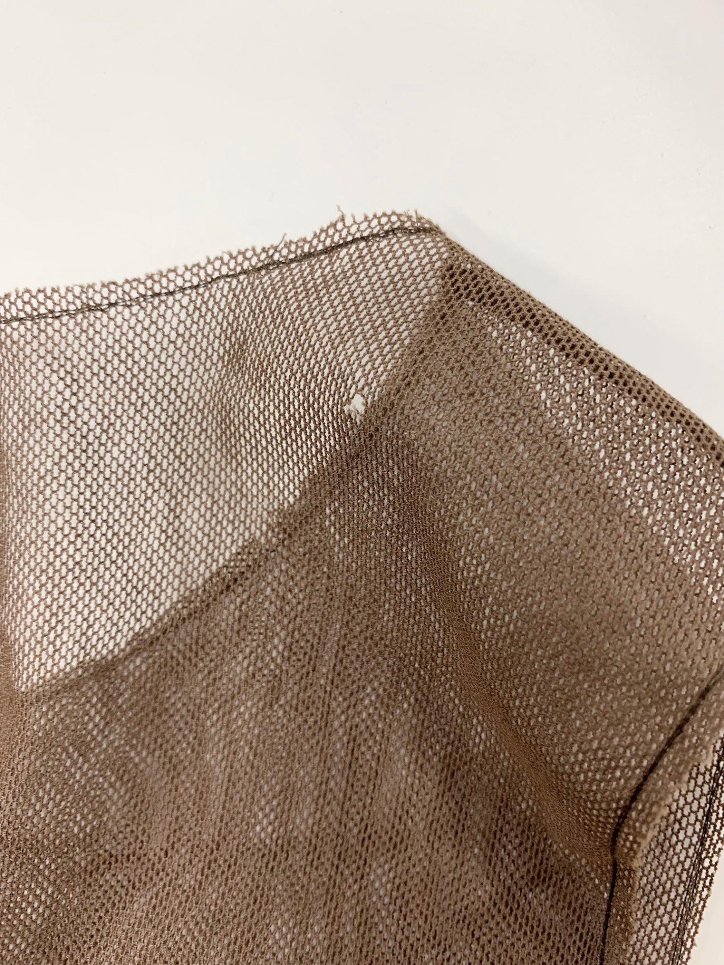 フォクシーブティック 21939 ワンピース 38 ブラウン チュール シースルー ITY9WOIB1FU8