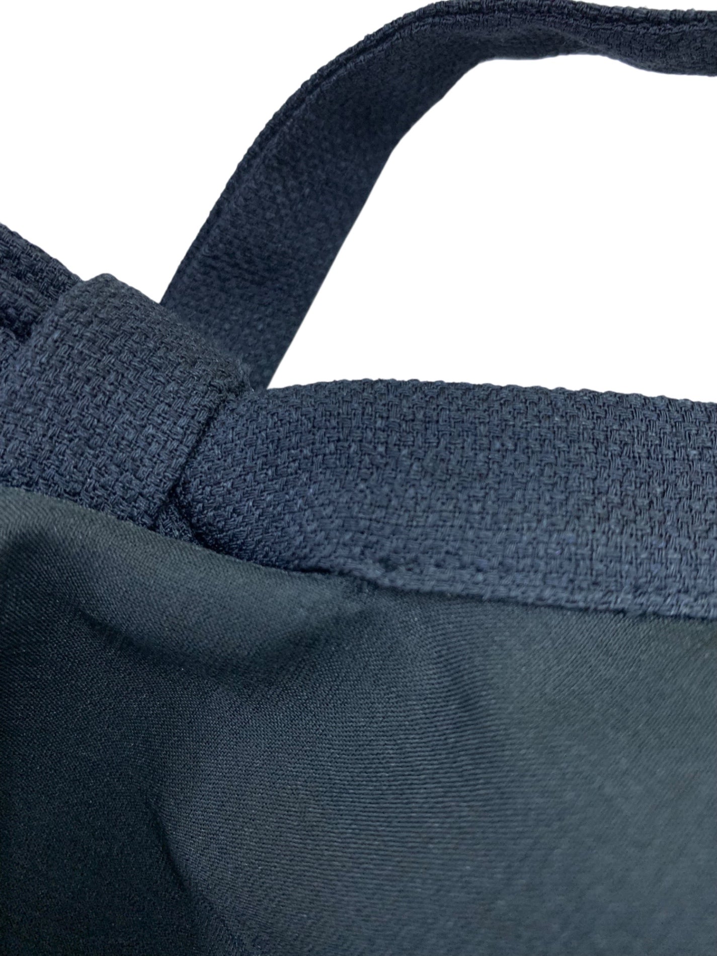 ルネ 5526030 ワンピース 36 ネイビー リネン リボン ティアード ITBT93KRNCXS