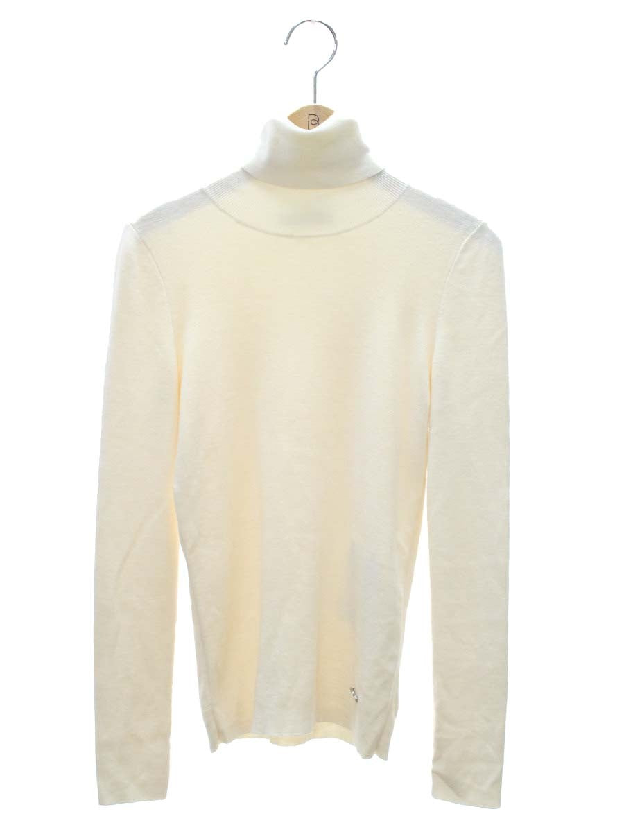 FOXEY NEWYORK グレースウールセーター 38 リッチグレー ロゴプレート '11年商品 29415 foxey ウールセーター 38