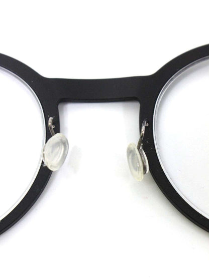 リンドバーグ NOW6586 メガネ 眼鏡 ブラック メタルフレーム フルリム オーバル グリーン ITYGV9NO0ITC