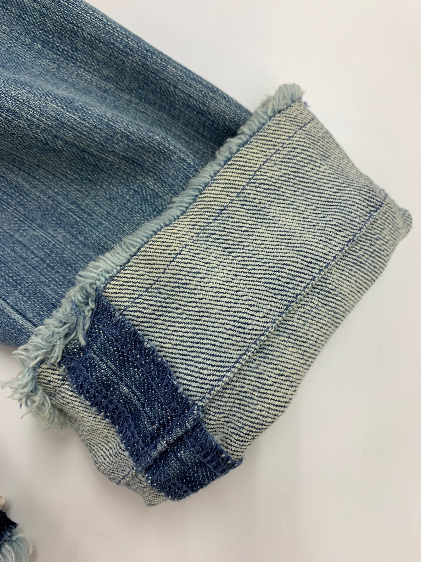 トゥービーシック W5E06-133-22 デニムジャケット 40 ブルー フェイクパール ITVU8XYLS0QS