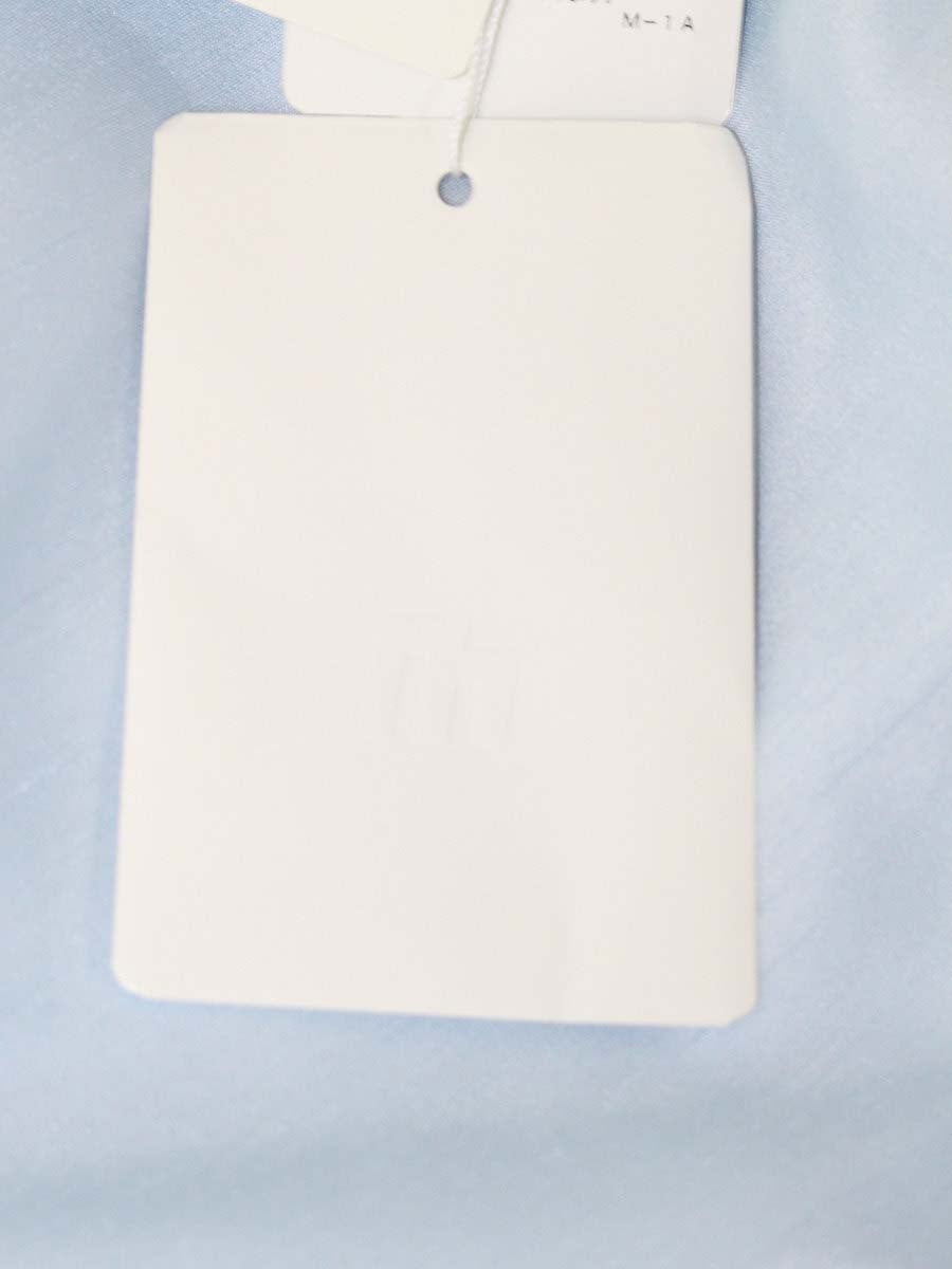 エムズグレイシー 217311 スカート 38 ブルー フラワーモチーフ フレア IT3LSA13M55I