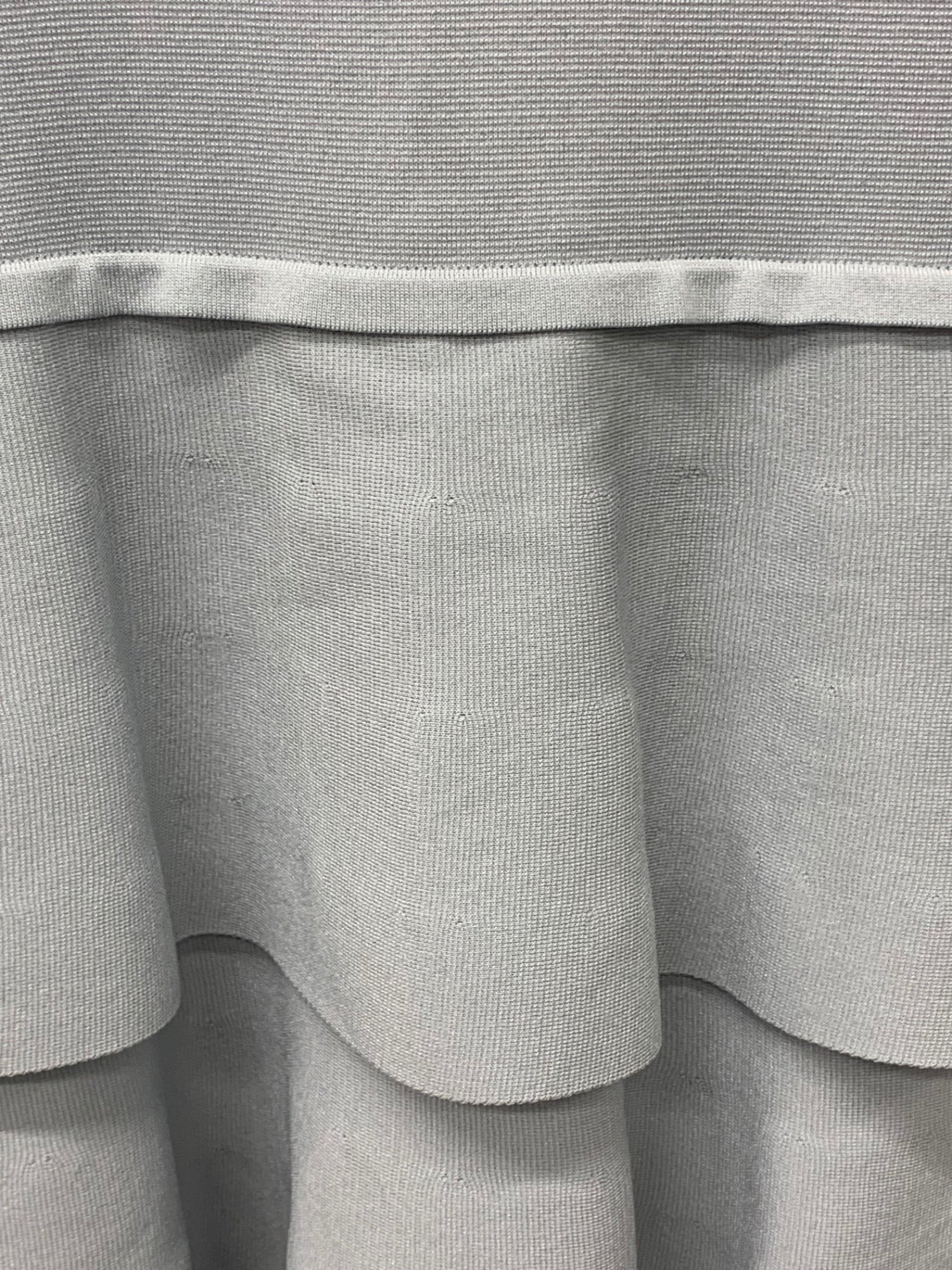 フォクシー MILLE-FEUILLE DRESS 43427 ニットワンピース 38 ブルー ティアー ド ストレッチ IT6KQUZ0NMR4 【SALE】