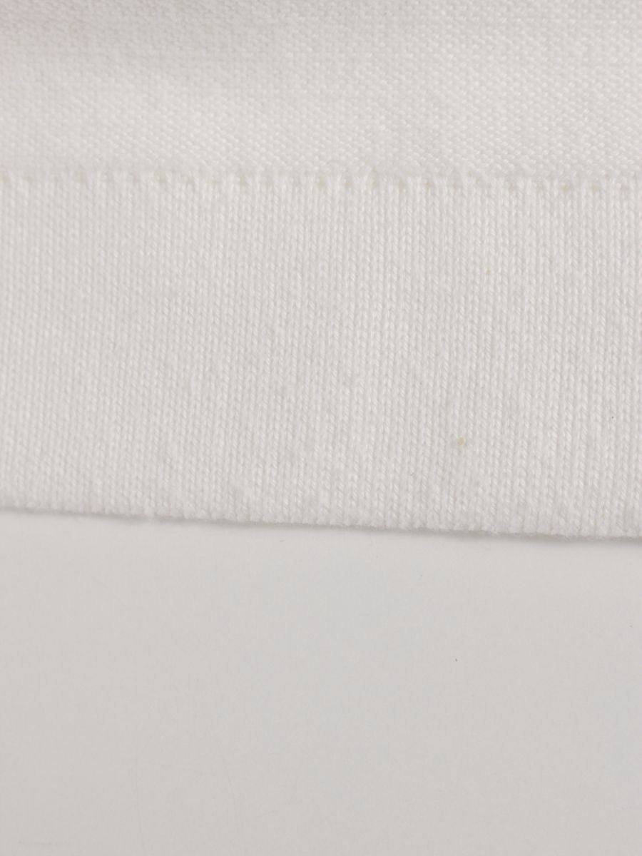 アディアム 45191 カットソー S ホワイト パフスリーブ IT9YQ3XYBKJ2