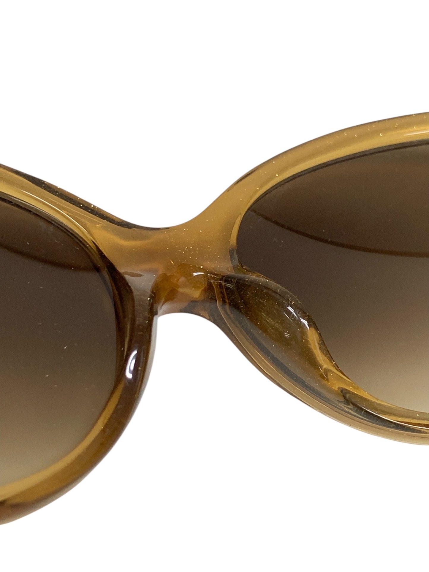 ルイヴィトン オプセシオン・ロン Z0032E サングラス ゴールド プラスチックフレーム ロゴ オーバル ITQRMVQI7ZM4