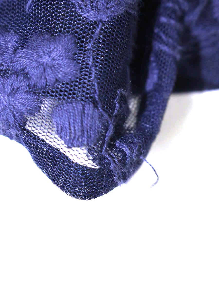 トッカ BLTOSM0240 トップス 0 ネイビー シフォン フラワーモチーフ ITZ95F2A3YHO