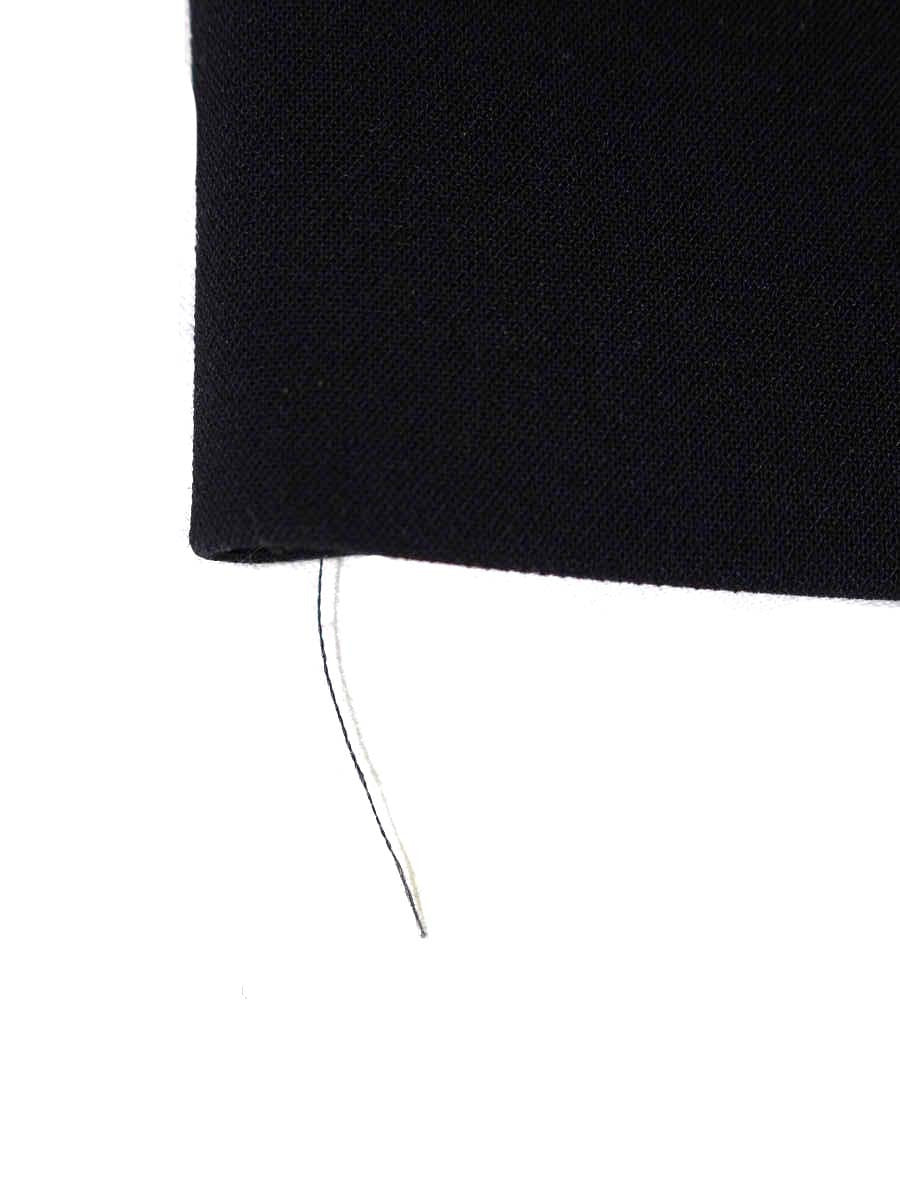 フォクシーニューヨーク カジュアルストレッチパンツ 39231 パンツ 40 ブラック センタープレス クロップド パンツ IT8YPDA1GQJG