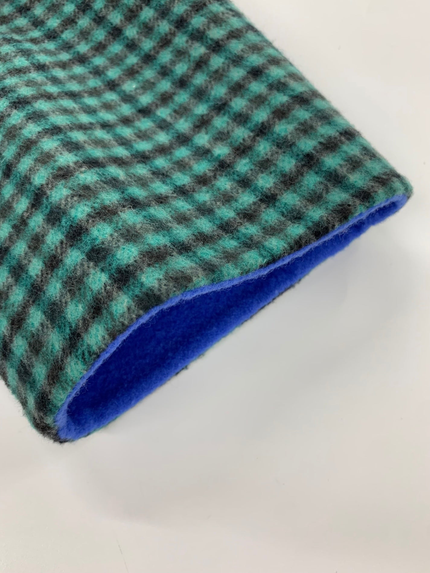 ブラミンク 7925-230-0326 リバーシブルコート 1 グリーン チェック ダブルフェイス ステンカラー ITQNQ2VQE1RC