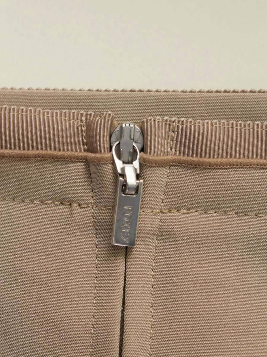 フォクシーニューヨーク SKIRT BARON 38326 スカート 42 ベージュ 2019年増産品 IT244XQWG1YQ