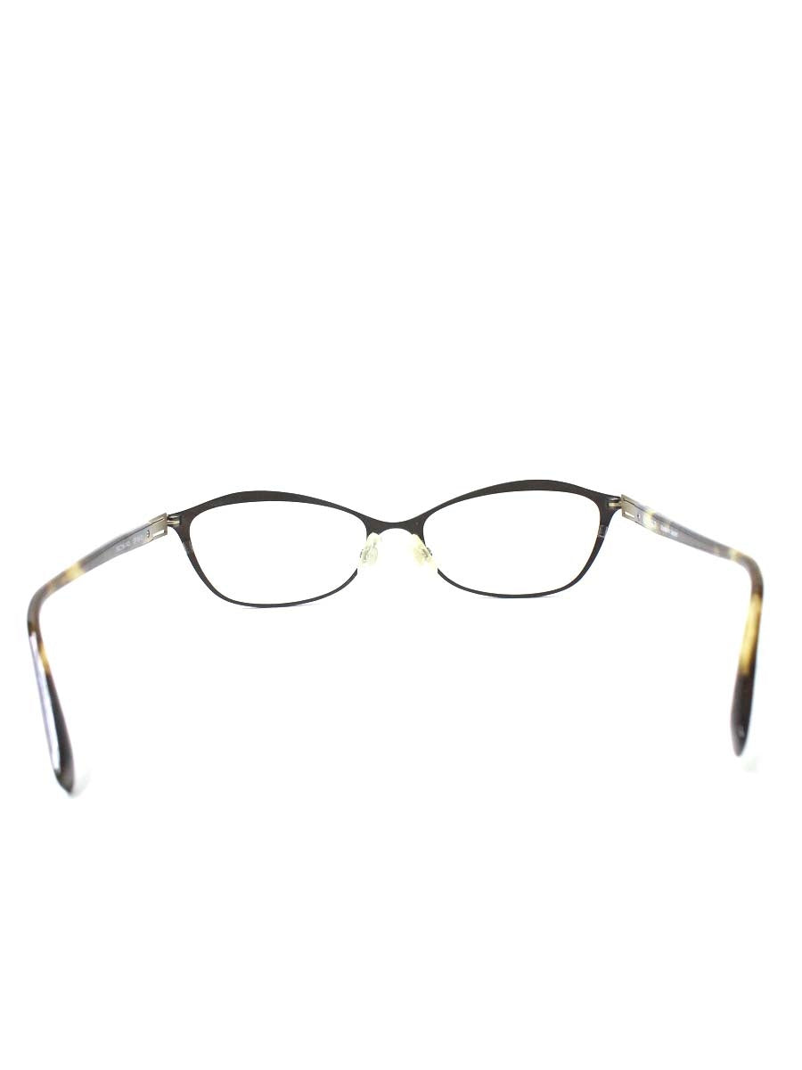 オポープ OP-08-03 メガネ ブラウン メタルフレーム フルリム オーバル ITT9TVXLD3U9 【SALE】