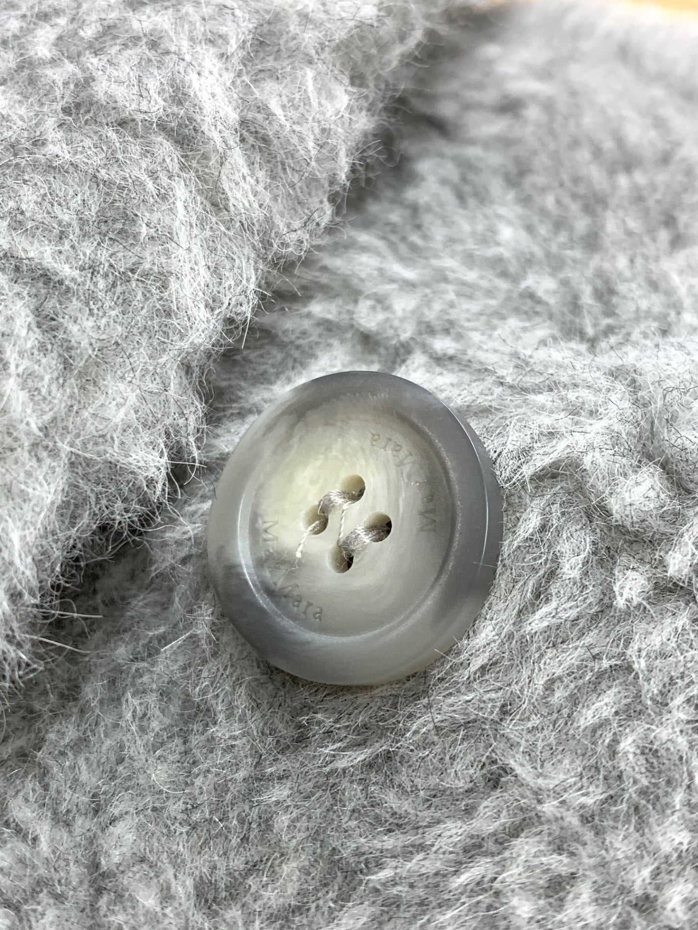 マックスマーラ テディベア 24247362026 ポンチョ グレー アルパカ IT0BW027EAOS