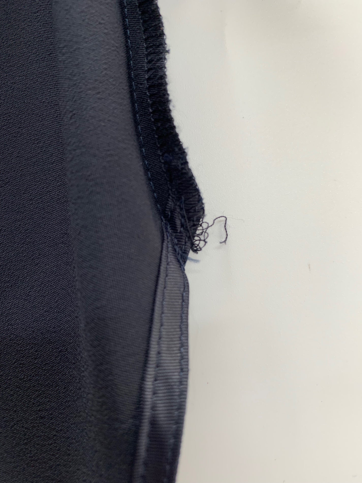 エムプルミエ A322-021 プルオーバー 38 ネイビー バックジップ ITIAZ0RKS0PS